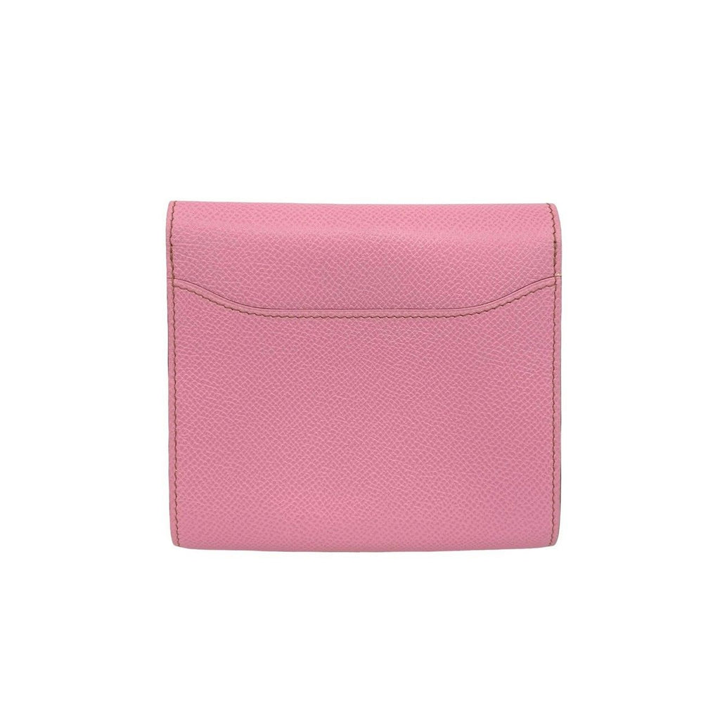 Hermes Constance Compact Veau Epsom Bifold Wallet Mini Pink — view 2