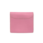 Hermes Constance Compact Veau Epsom Bifold Wallet Mini Pink — view 2