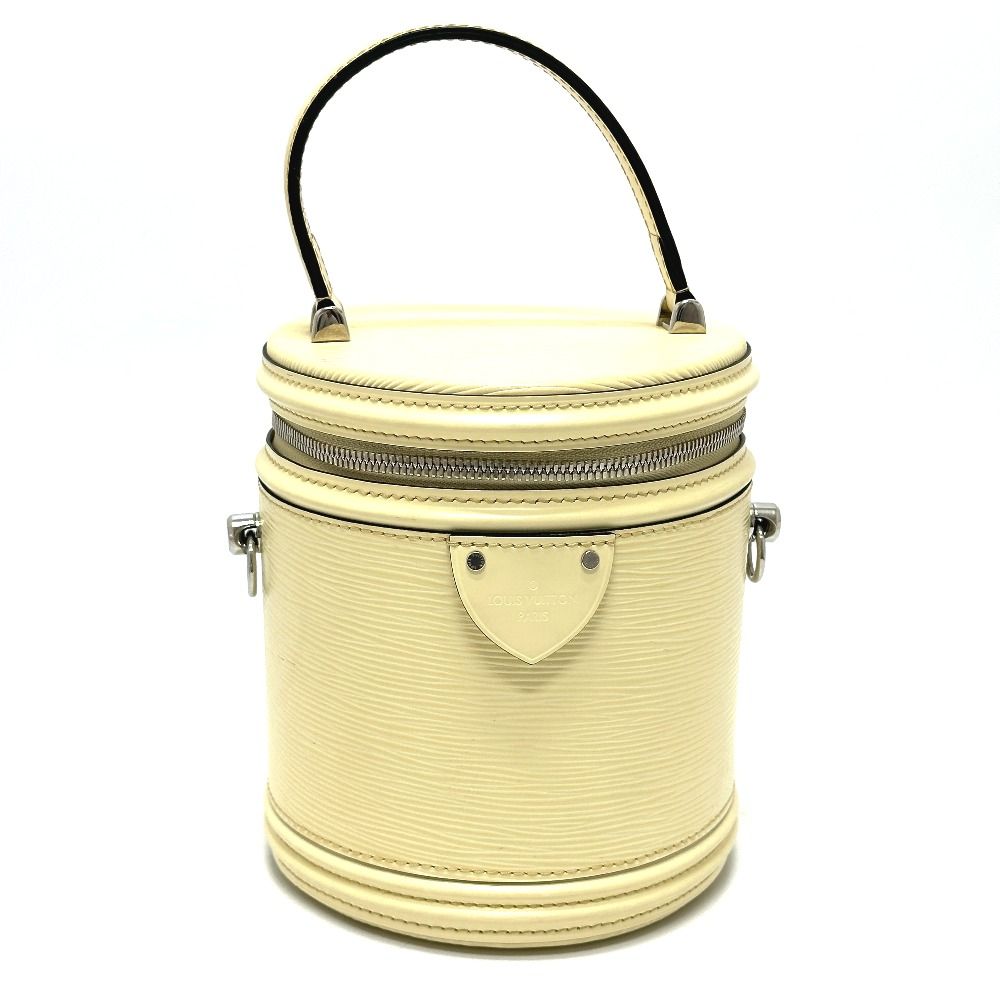 Louis Vuitton Handbag Cannes Epi Leather Vanilla