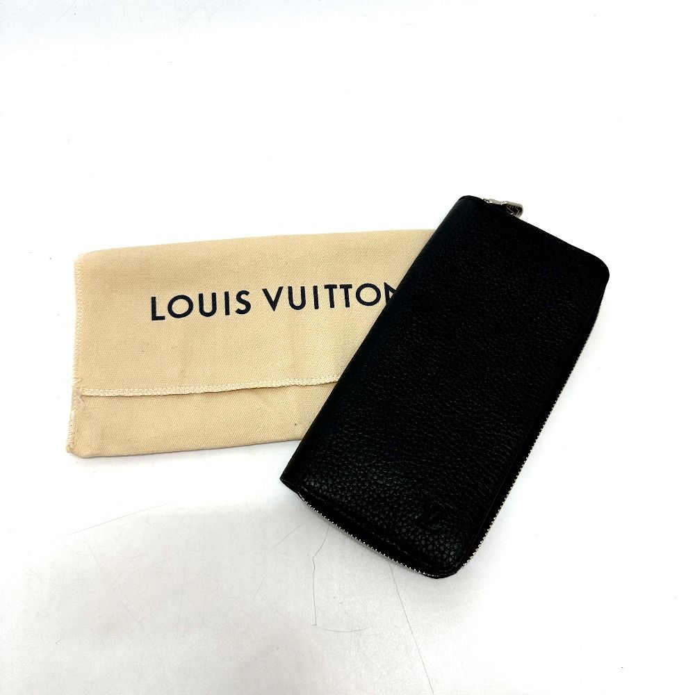 Louis Vuitton Wallet Cuir Taurillon Zippy Vertical Leather Black — view 9