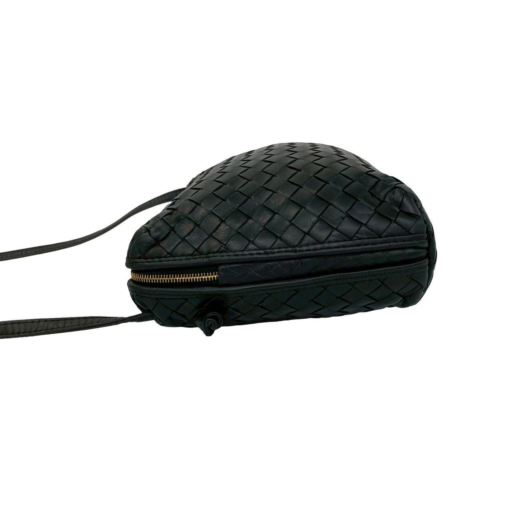 Bottega Veneta Vintage Intrecciato Leather Mini Shoulder Bag Crossbody Black — view 5