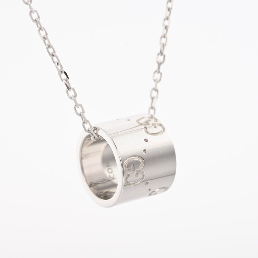 Gucci Necklace Icon White Gold — view 2