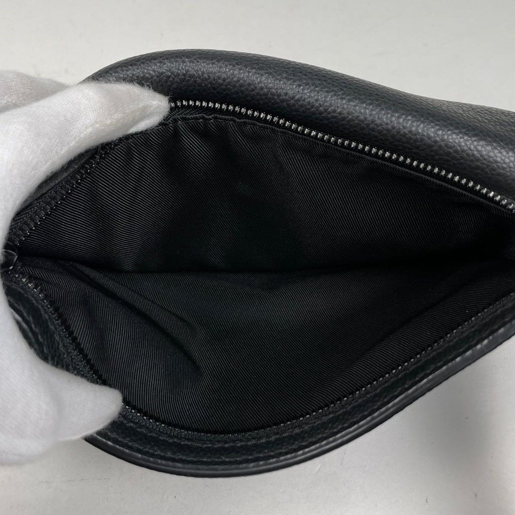Louis Vuitton Takeoff Sling LV Aerogram Shoulder Bag Leather Noir — view 9