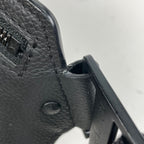 Louis Vuitton Takeoff Sling LV Aerogram Shoulder Bag Leather Noir — view 5