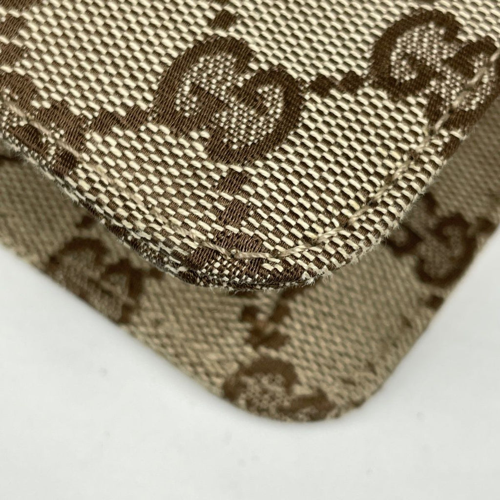 Gucci GG Pattern Shoulder Bag Canvas Brown — view 3