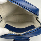Gucci GG Embossed Belt Bag Leather Blue — view 8