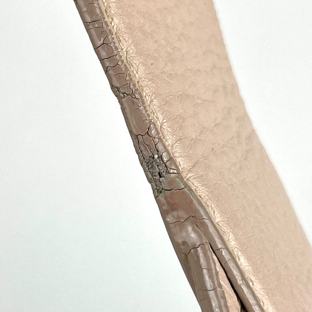 Prada Logo Shoulder Bag Leather Beige — view 7
