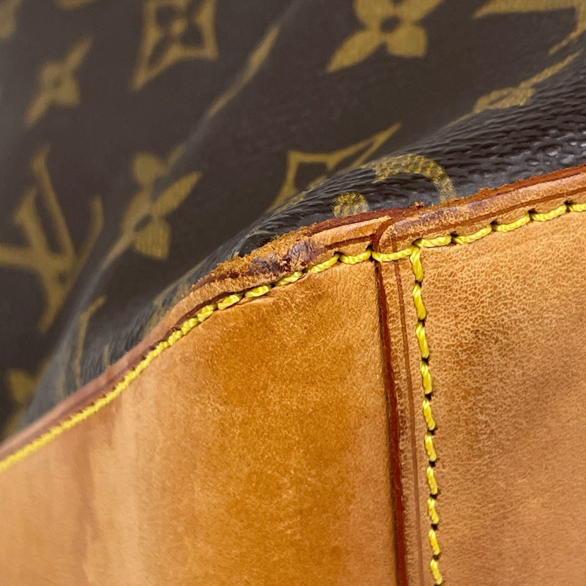 Louis Vuitton Cabas Mezzo Shoulder Bag Tote Monogram Brown — view 3