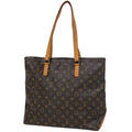 Louis Vuitton Cabas Mezzo Shoulder Bag Tote Monogram Brown