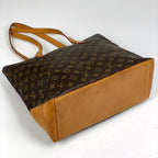 Louis Vuitton Cabas Mezzo Shoulder Bag Tote Monogram Brown — view 2