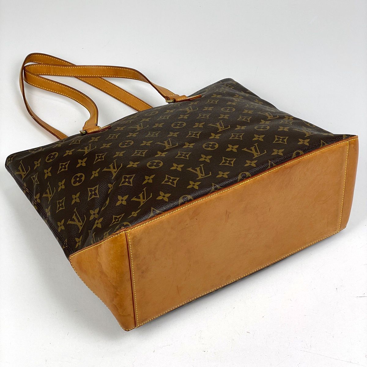 Louis Vuitton Cabas Mezzo Shoulder Bag Tote Monogram Brown — view 2