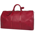 Louis Vuitton Keepall 50 Boston Bag Epi Castilian