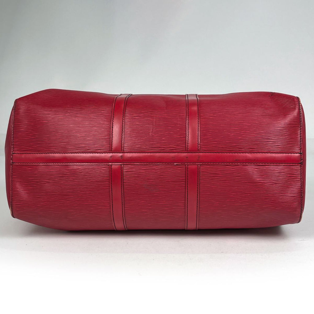 Louis Vuitton Keepall 50 Boston Bag Epi Castilian — view 2