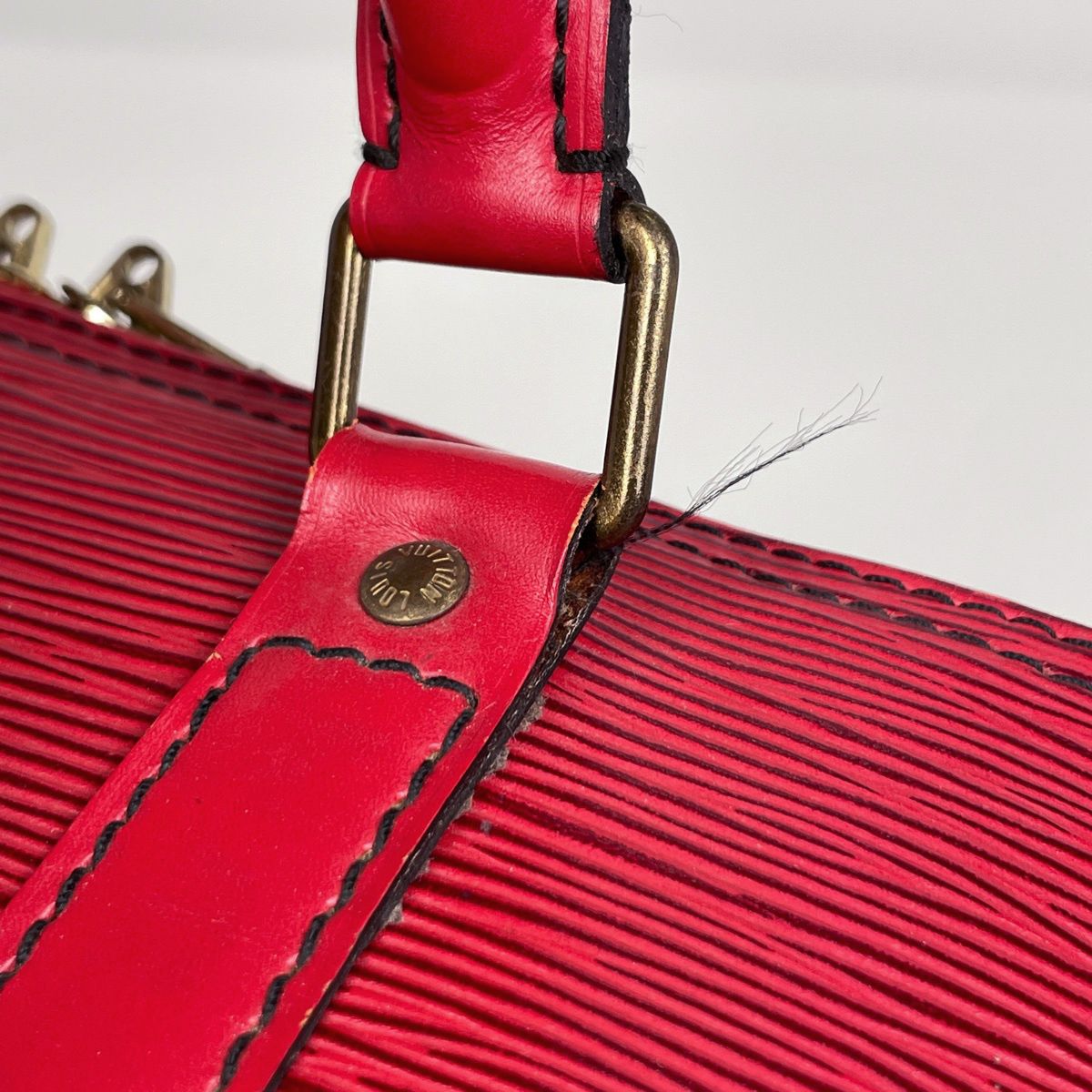 Louis Vuitton Keepall 50 Boston Bag Epi Castilian — view 5