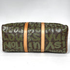 Louis Vuitton Keepall 50 Boston Bag Monogram Graffiti Khaki Brown — view 2