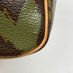 Louis Vuitton Keepall 50 Boston Bag Monogram Graffiti Khaki Brown — view 4