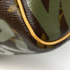 Louis Vuitton Keepall 50 Boston Bag Monogram Graffiti Khaki Brown — view 3