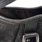 Gucci GG Pattern Tote Abbey Canvas Dark Brown — view 6