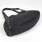 Gucci GG Pattern Tote Abbey Canvas Dark Brown — view 2