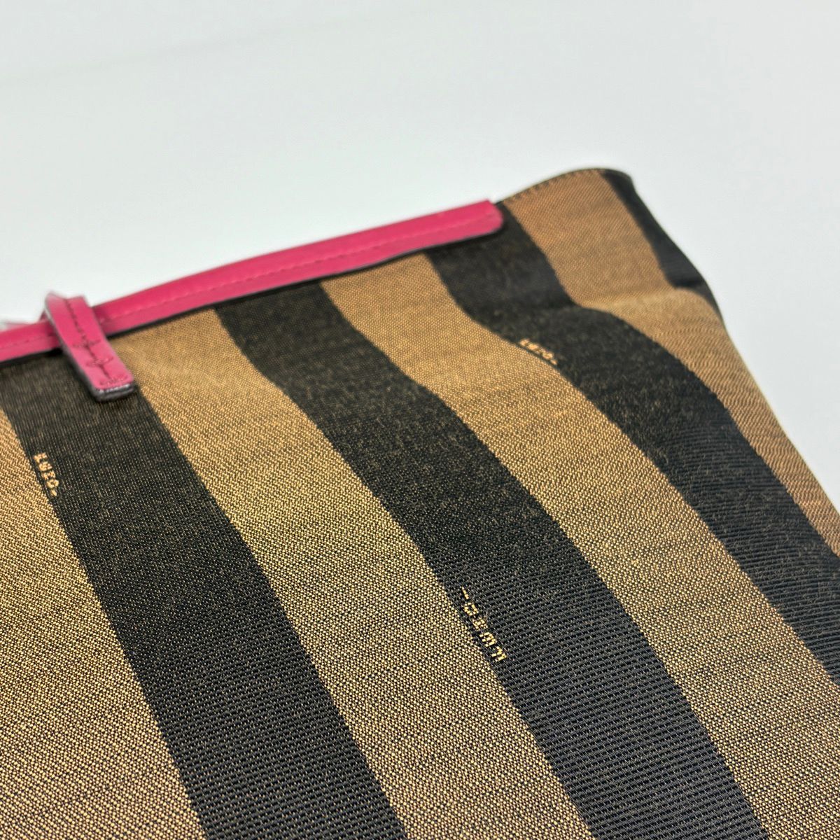 Fendi Pecan Pattern Tote Canvas Brown — view 4