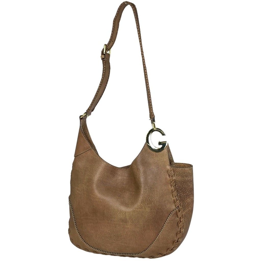 Gucci Charlotte Shoulder Bag Leather Brown