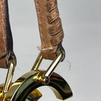 Gucci Charlotte Shoulder Bag Leather Brown — view 5