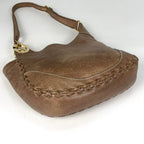 Gucci Charlotte Shoulder Bag Leather Brown — view 2