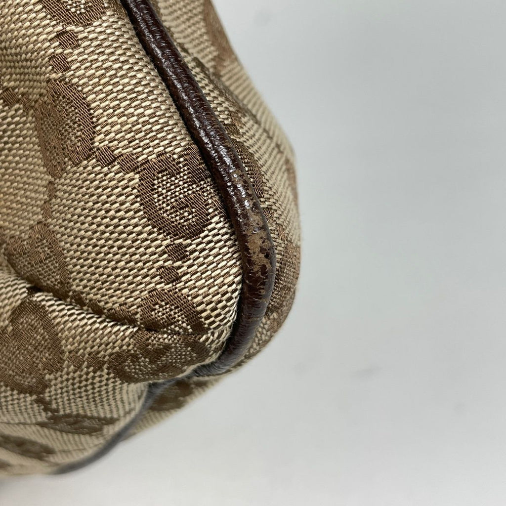 Gucci GG Pattern Tote Canvas Brown — view 3