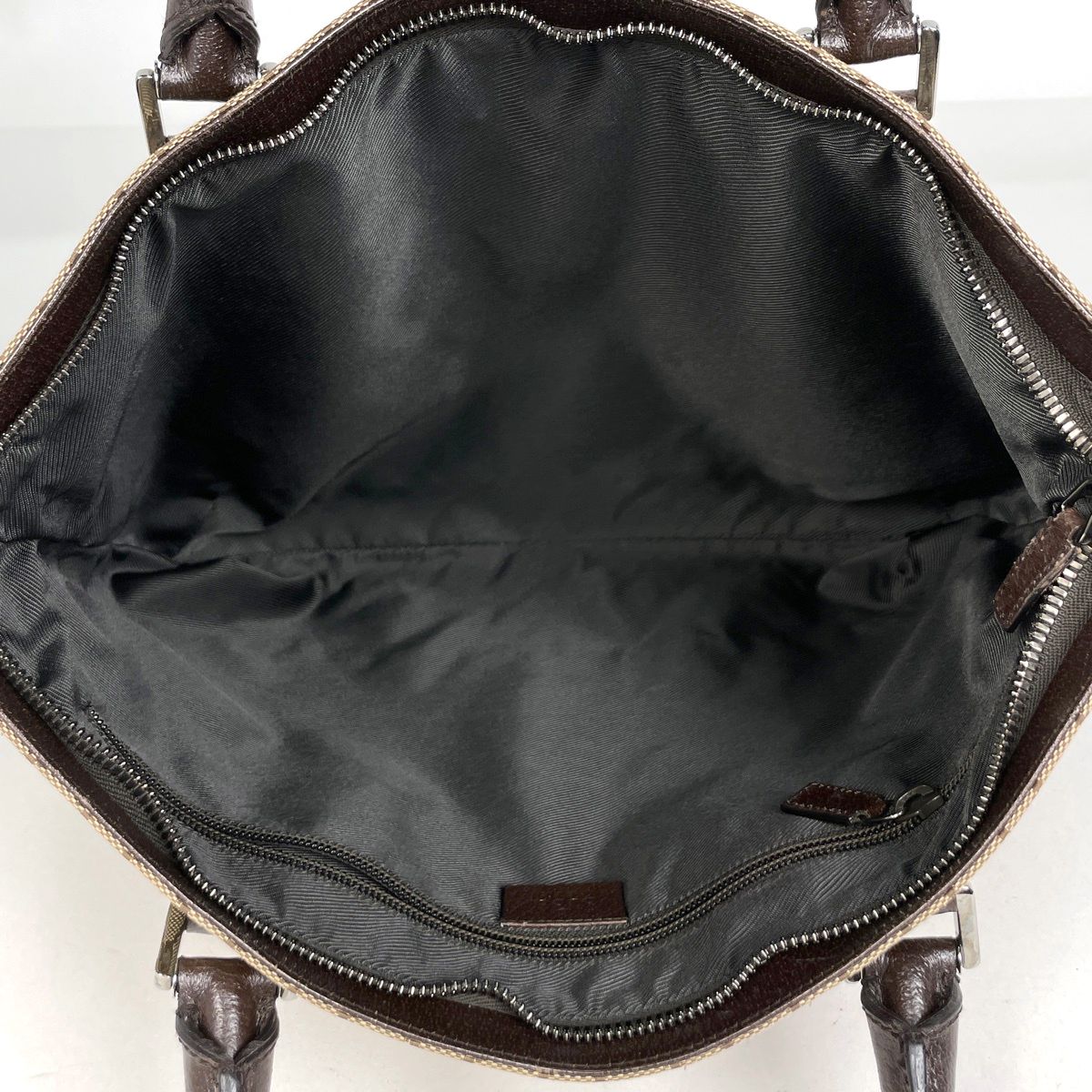 Gucci GG Pattern Tote Canvas Brown — view 6