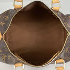 Louis Vuitton Speedy 30 Boston Bag Monogram Brown — view 8