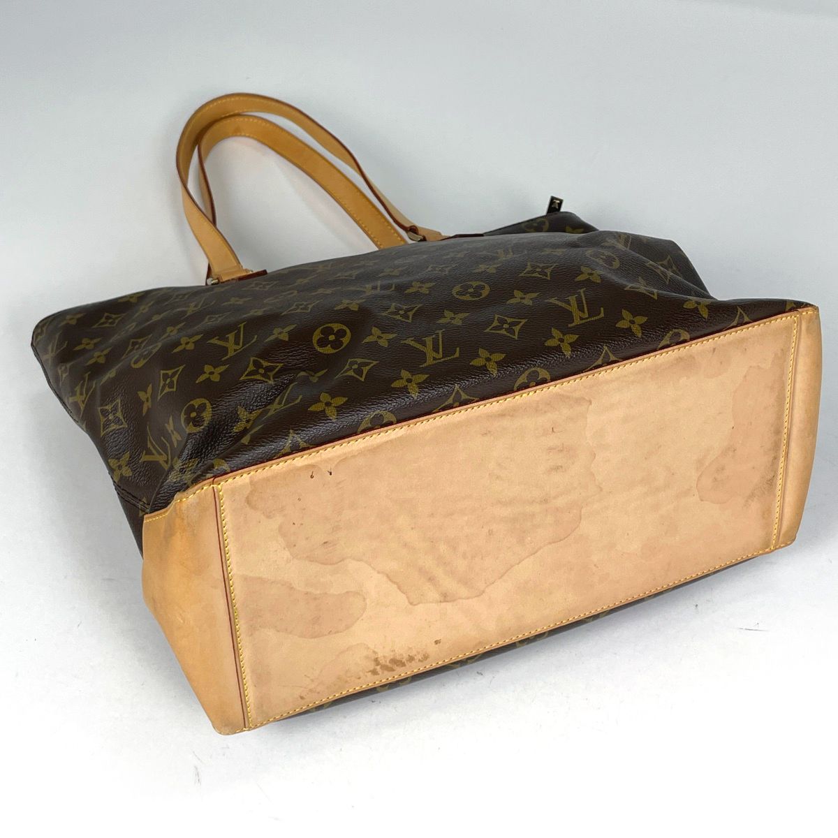Louis Vuitton Cabas Mezzo Shoulder Bag Tote Monogram Brown — view 2