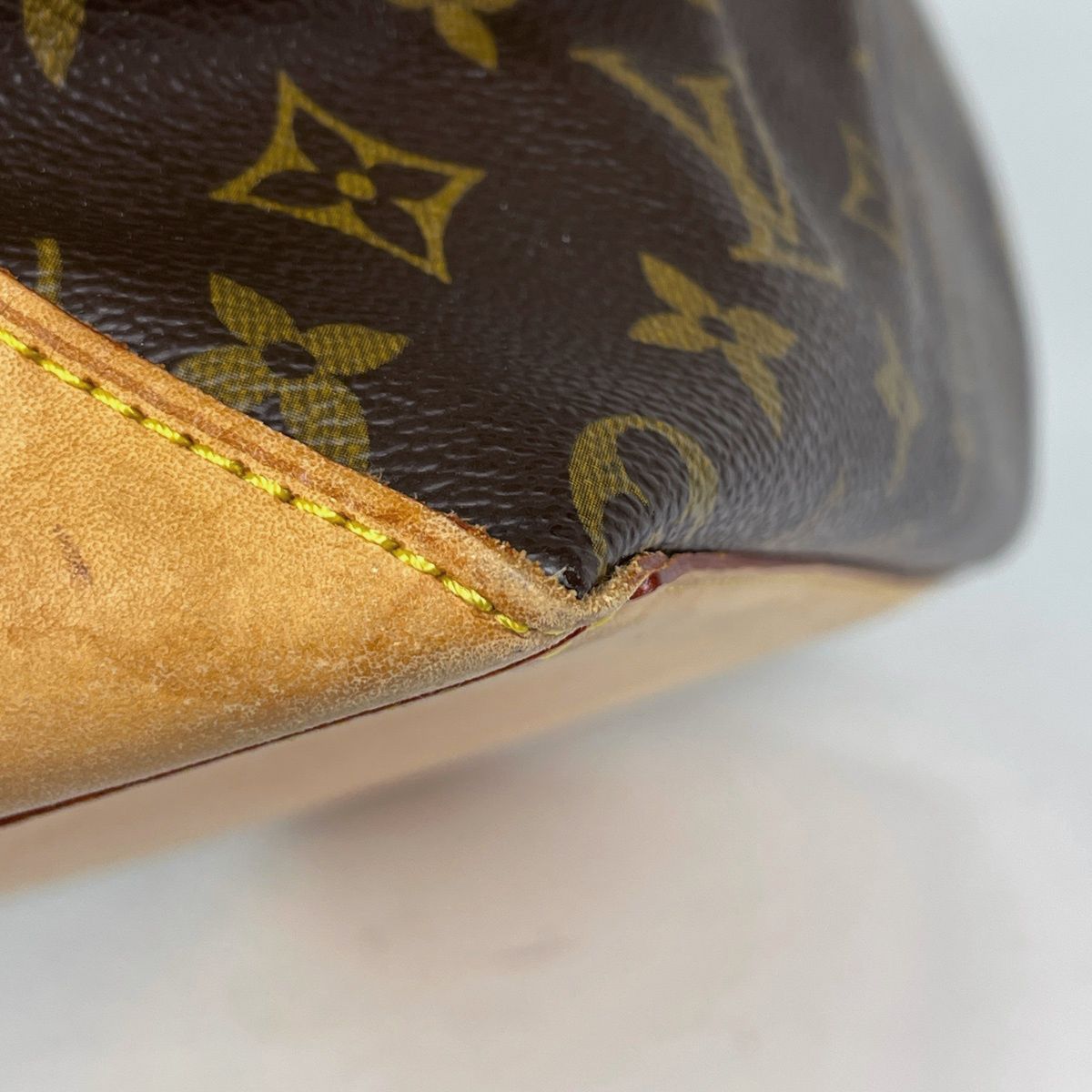 Louis Vuitton Cabas Mezzo Shoulder Bag Tote Monogram Brown — view 3
