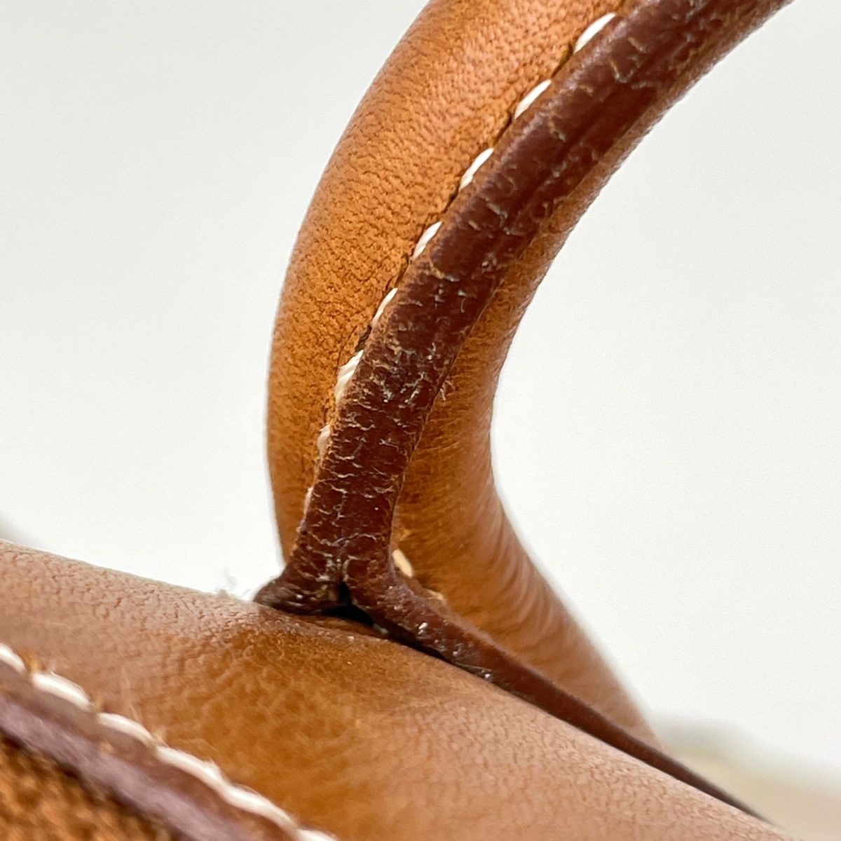 Hermes Bolide 35 Handbag Toile Ash Brown — view 6
