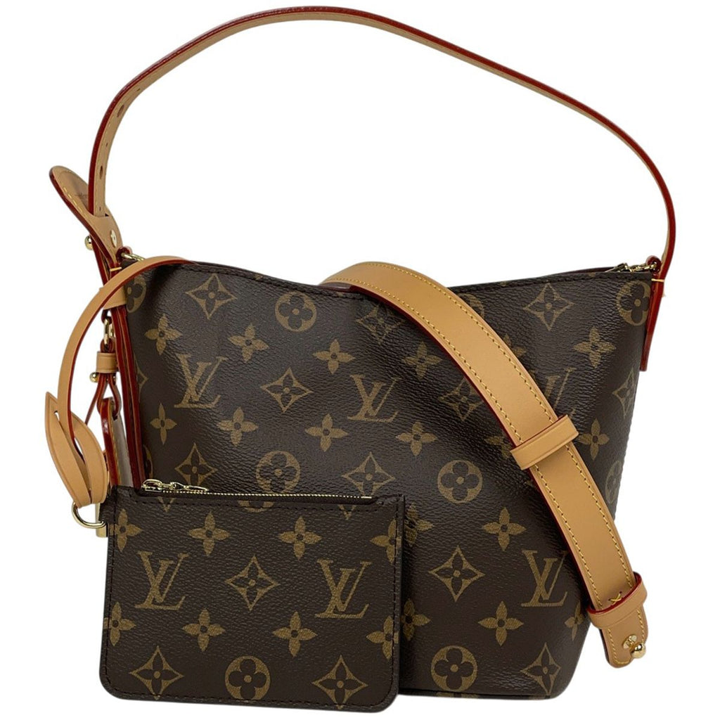 Louis Vuitton All in BB 2-Way Handbag Monogram Brown