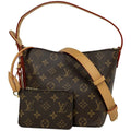 Louis Vuitton All in BB 2-Way Handbag Monogram Brown