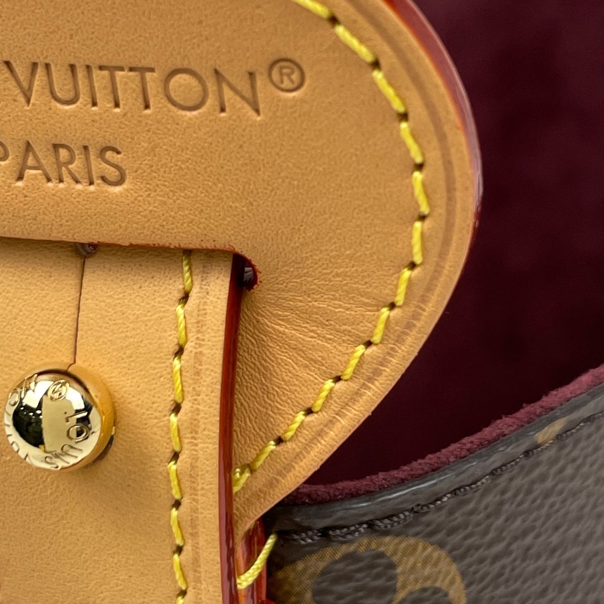 Louis Vuitton All in BB 2-Way Handbag Monogram Brown — view 4