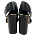 Celine Sandals 36 Black Open Toe Leather — view 3