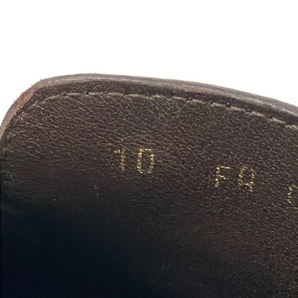 Louis Vuitton Driving Shoes 10 Dark Brown 10 Leather — view 6