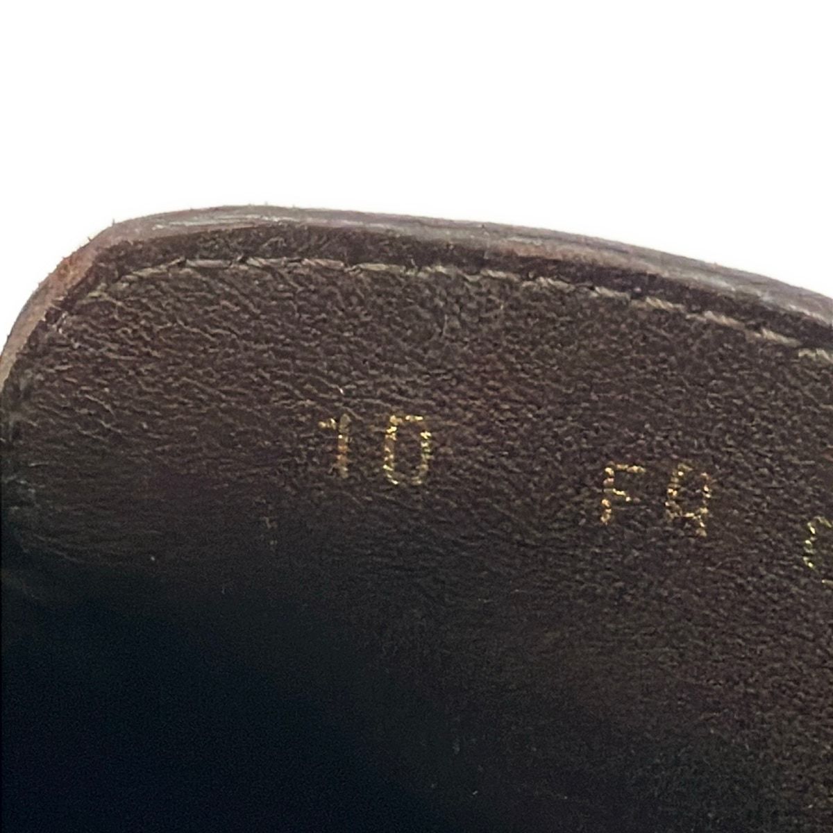 Louis Vuitton Driving Shoes 10 Dark Brown 10 Leather — view 6