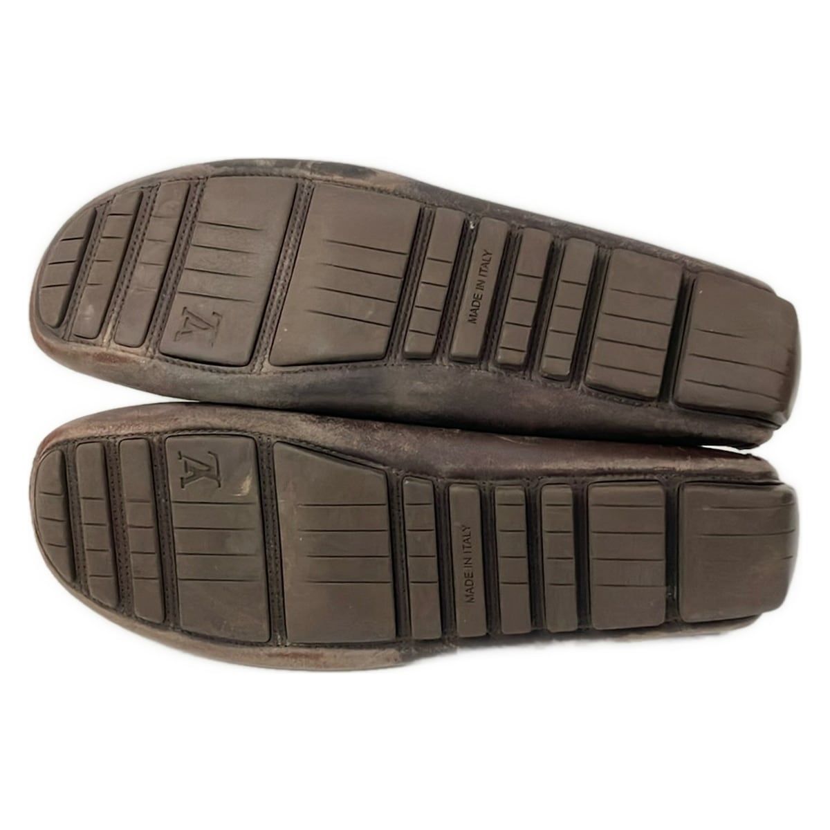 Louis Vuitton Driving Shoes 10 Dark Brown 10 Leather — view 4
