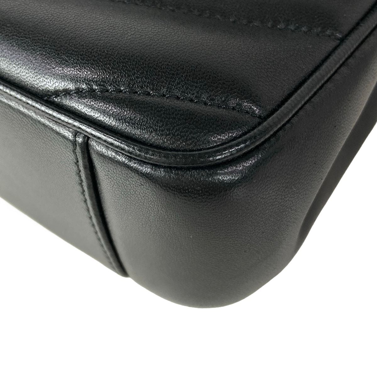 Saint Laurent Paris Shoulder Bag Loulou Small Black Chain Leather — view 6