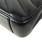 Saint Laurent Paris Shoulder Bag Loulou Small Black Chain Leather — view 8
