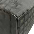 Chanel Boston Bag New Travel Line Black Leather — view 6