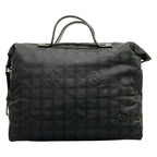 Chanel Boston Bag New Travel Line Black Leather — view 3