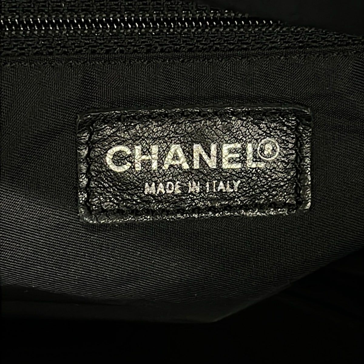 Chanel Boston Bag New Travel Line Black Leather — view 9