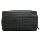 Chanel Boston Bag New Travel Line Black Leather — view 5