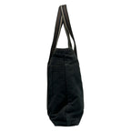 Hermes Tote Troca Horizontal MM Black Dark Brown Ivory Leather — view 4