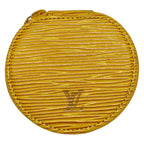 Louis Vuitton Case Epi Ecrin Jaune Leather