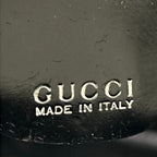 Gucci Shoulder Bag Double Black Leather — view 8