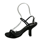 Gucci Sandals 36 C Black Lace Outsole Replacement Leather